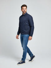 Quilted shoulder transitional jacket