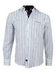 Baldor - Fehér/sötétkék/világoskék/menta