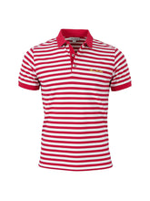 Sailor polo shirt - Red/white