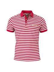 Sailor polo shirt - Red/white