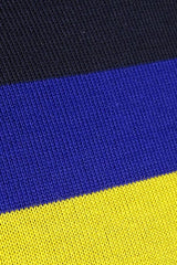 Men's striped crew neck cotton sweater