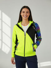 Breitling Sport Sup women's elastic colorful warm-up top.