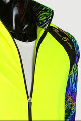 Breitling Sport Sup men's elasticated colorful warm-up top.