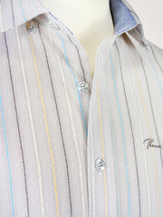 Manta - Brown, turquoise, orange