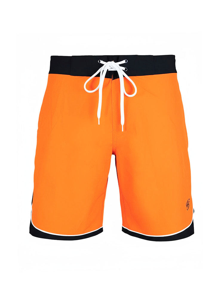 Men's swimming shorts bermuda - orange