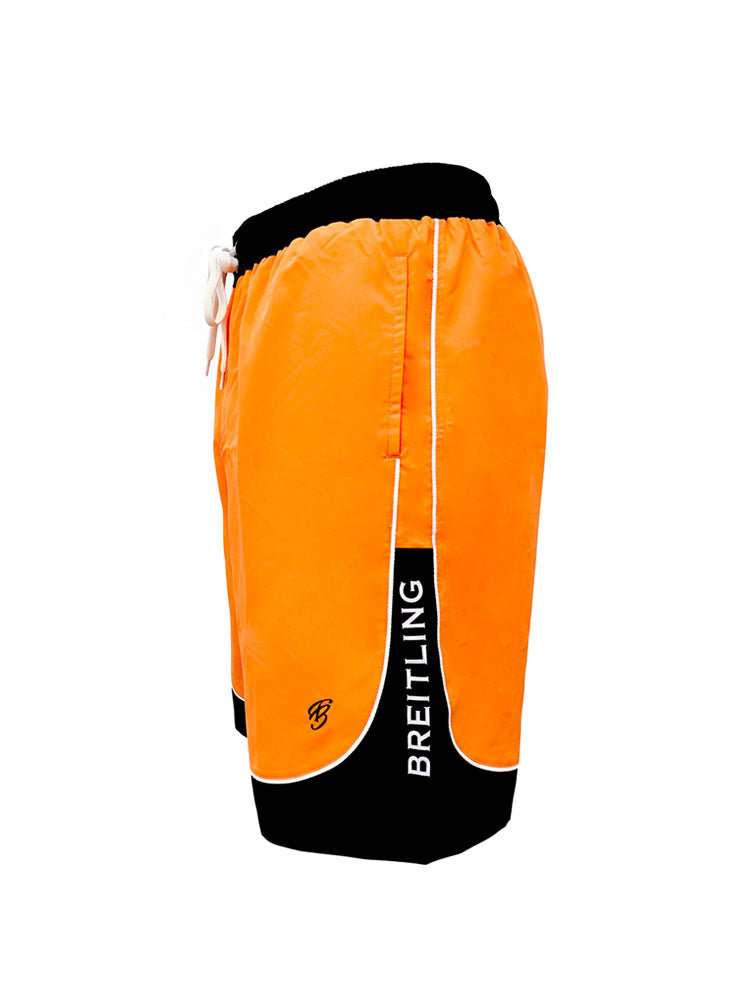 Men's swimming shorts bermuda - orange